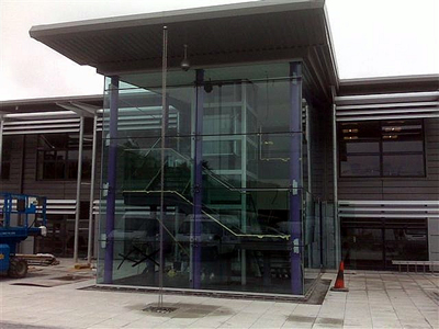 Feature Stair Tower.